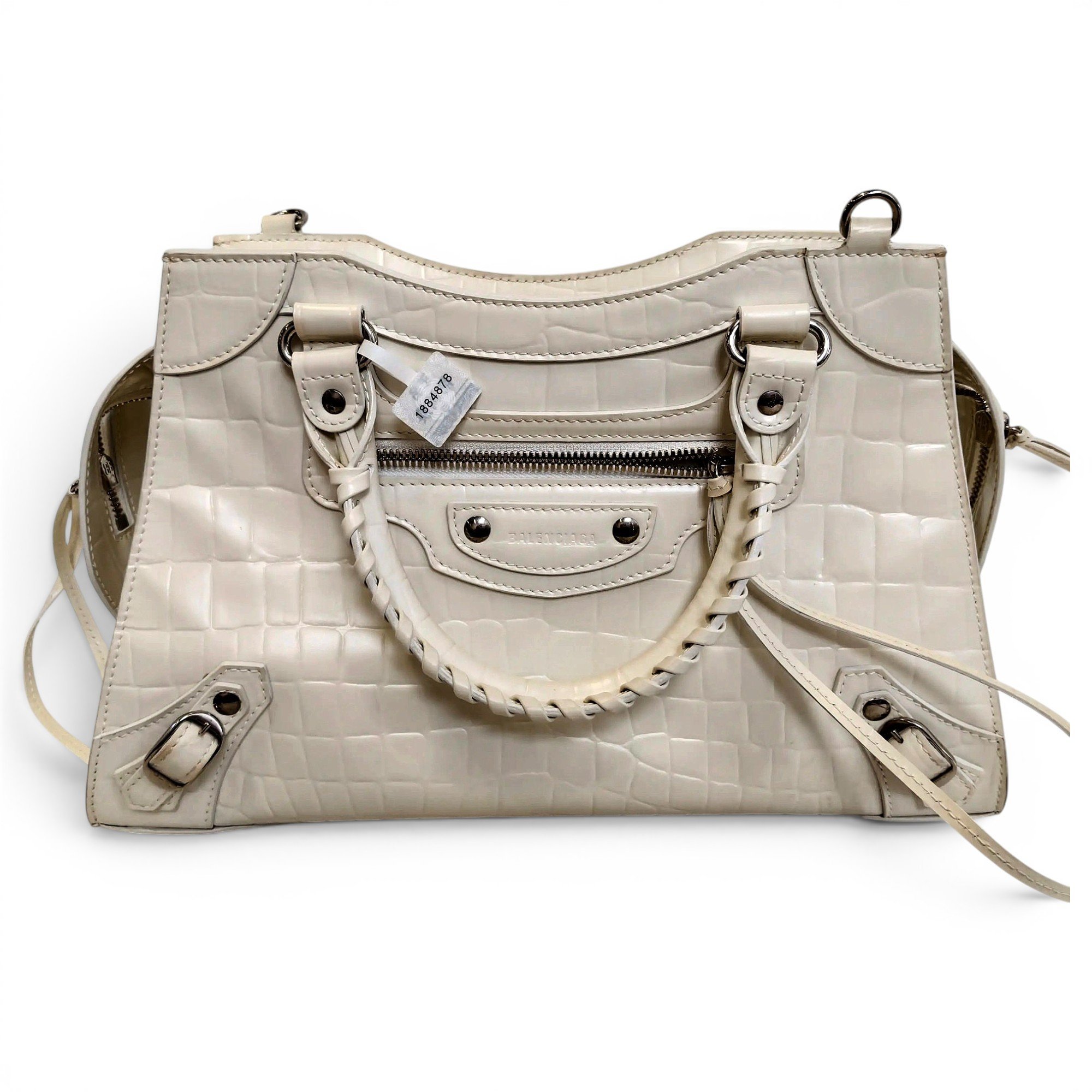 City leather crossbody bag
