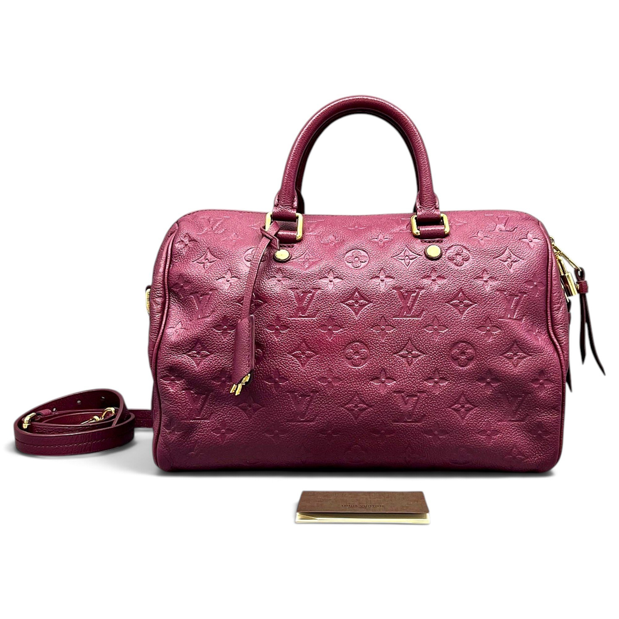 Speedy Bandoulière leather handbag