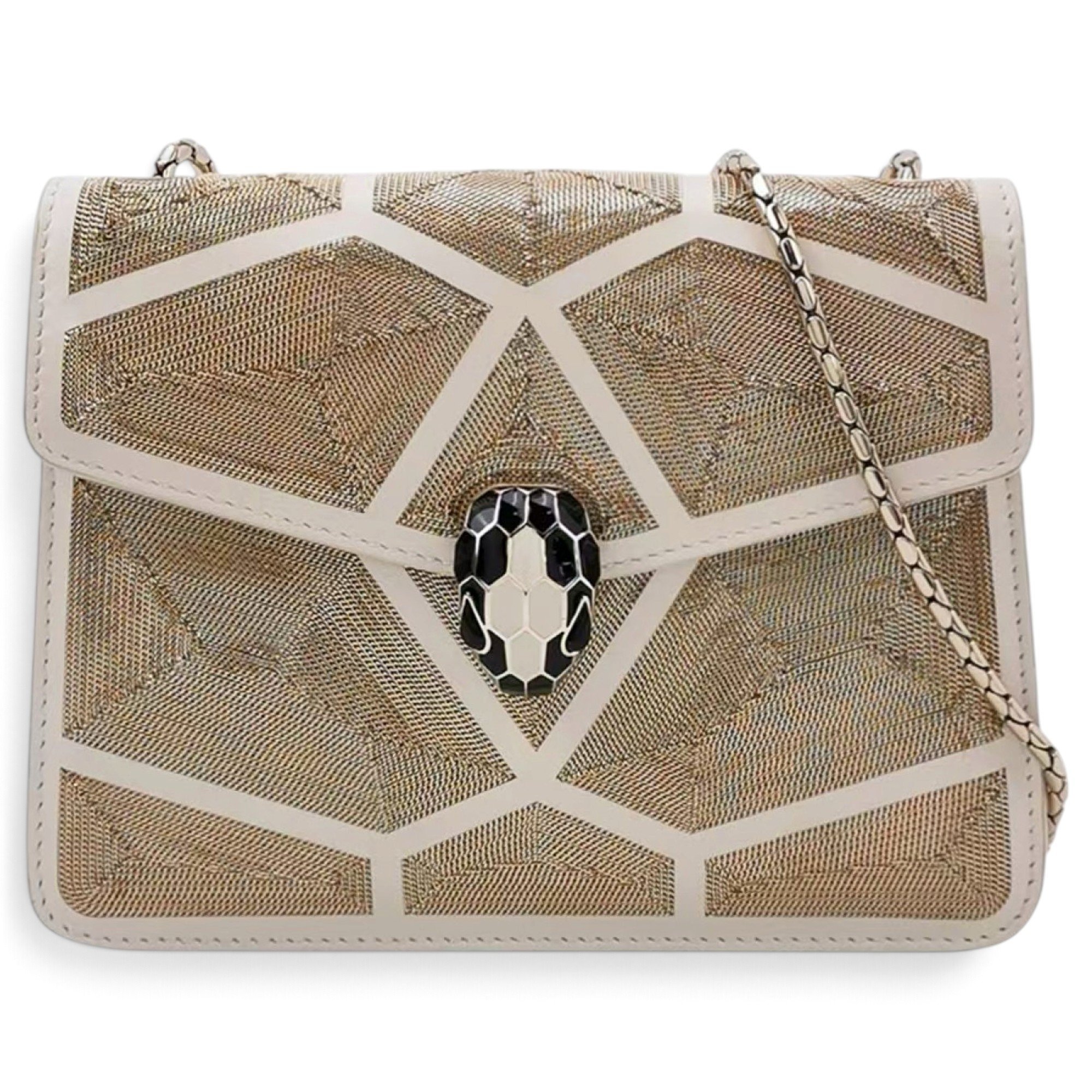 Serpenti leather crossbody bag