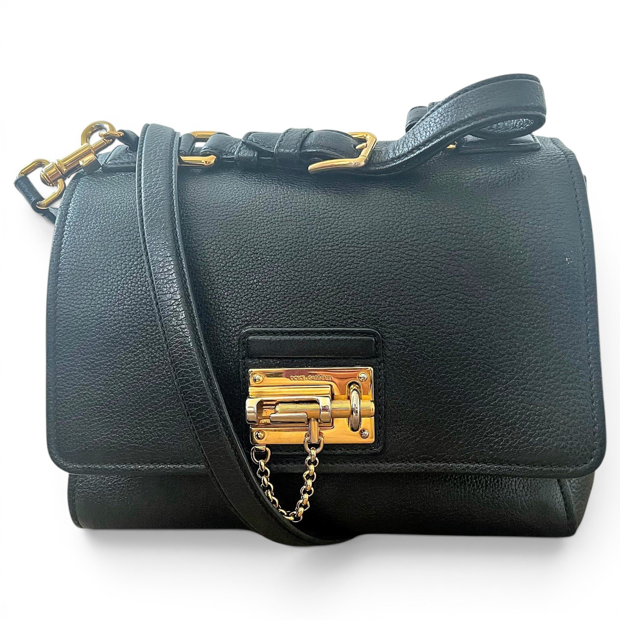 Welcome leather handbag