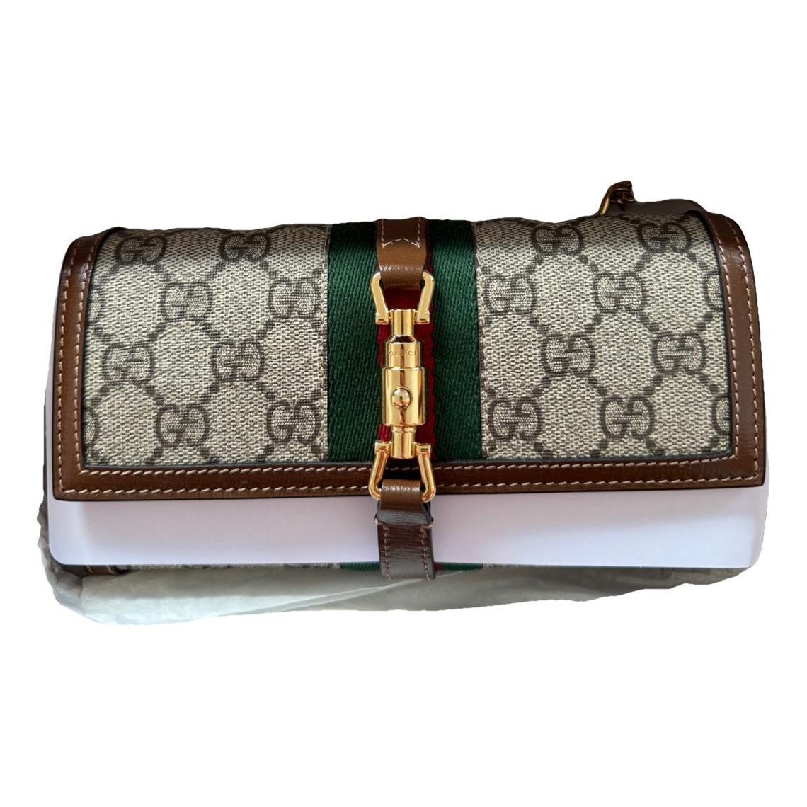Jackie leather clutch bag
