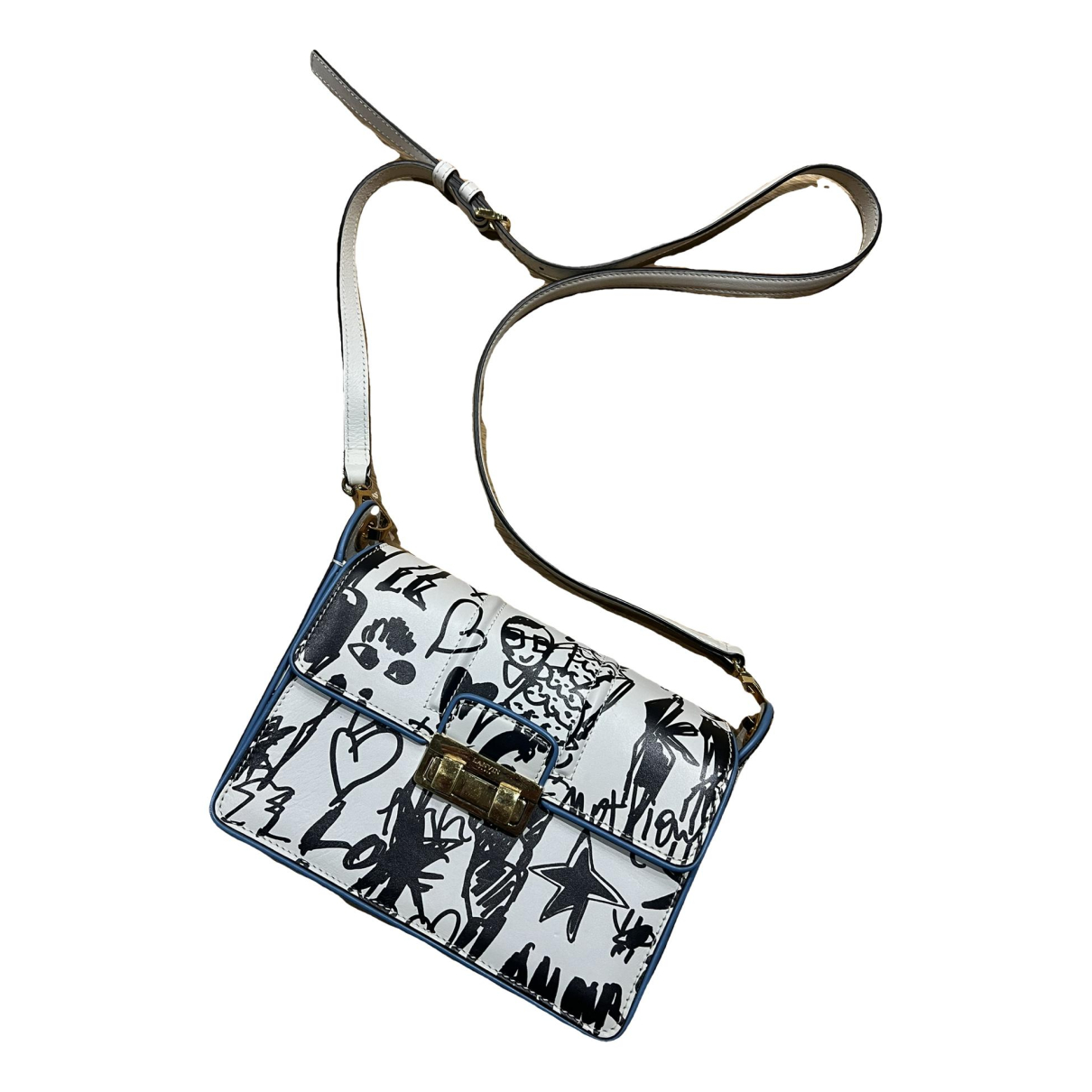 Lanvin Jiji leather crossbody bag