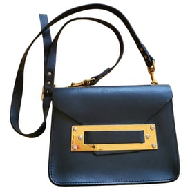 Sophie Hulme Envelope leather handbag