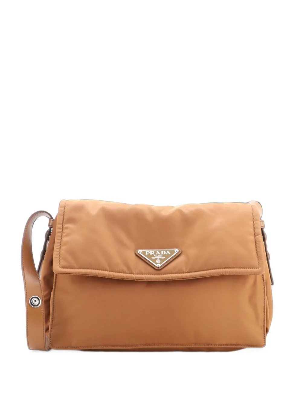 Padded Flap Shoulder Bag Re-Nylon Medium crossbody bag