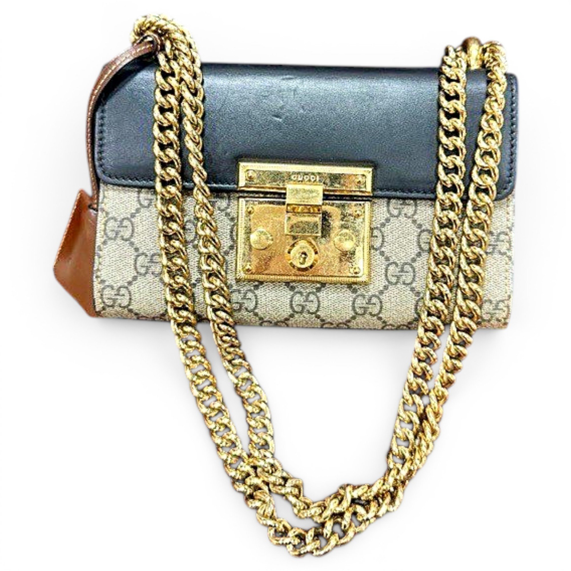 Padlock cloth handbag