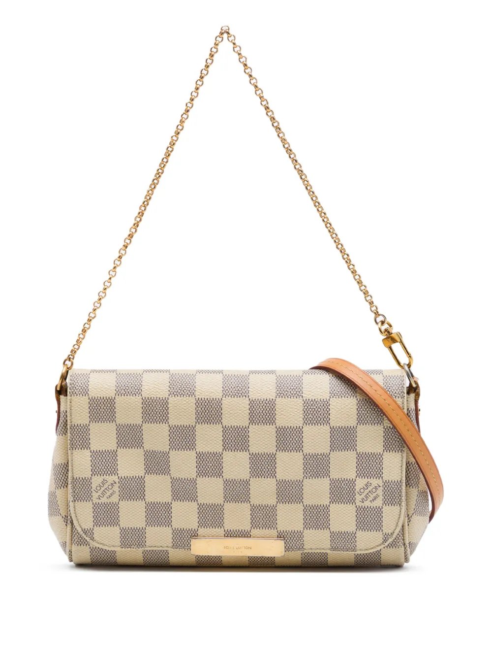 2015 Damier Azur Favorite PM satchel