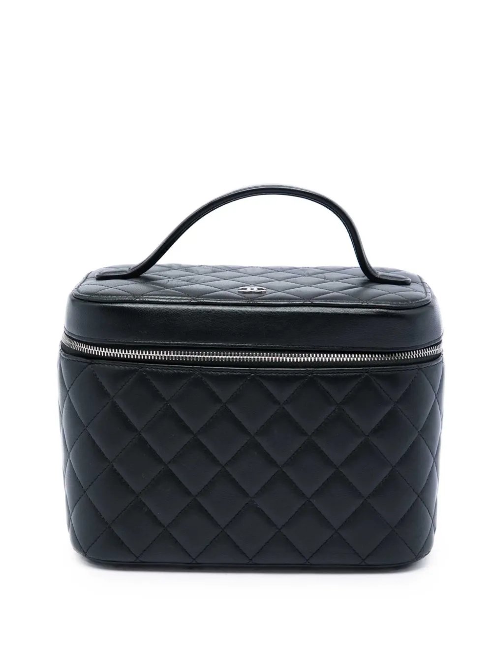 2016-2017 CC Quilted Lambskin vanity bag