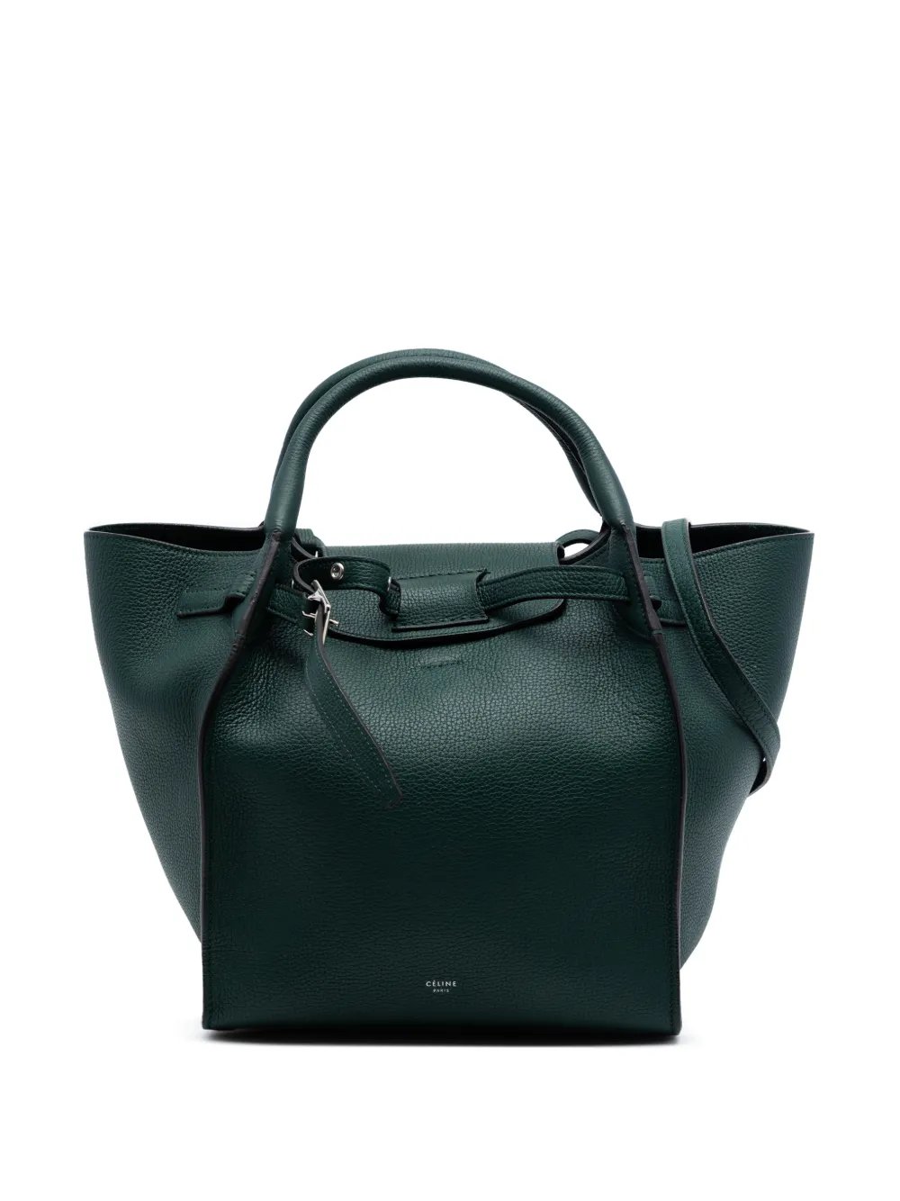 2018 Small Grained Calfskin Big Bag satchel