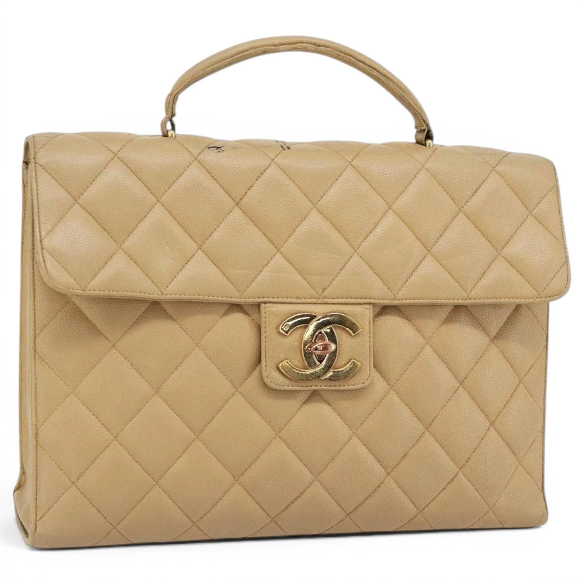 Leather handbag