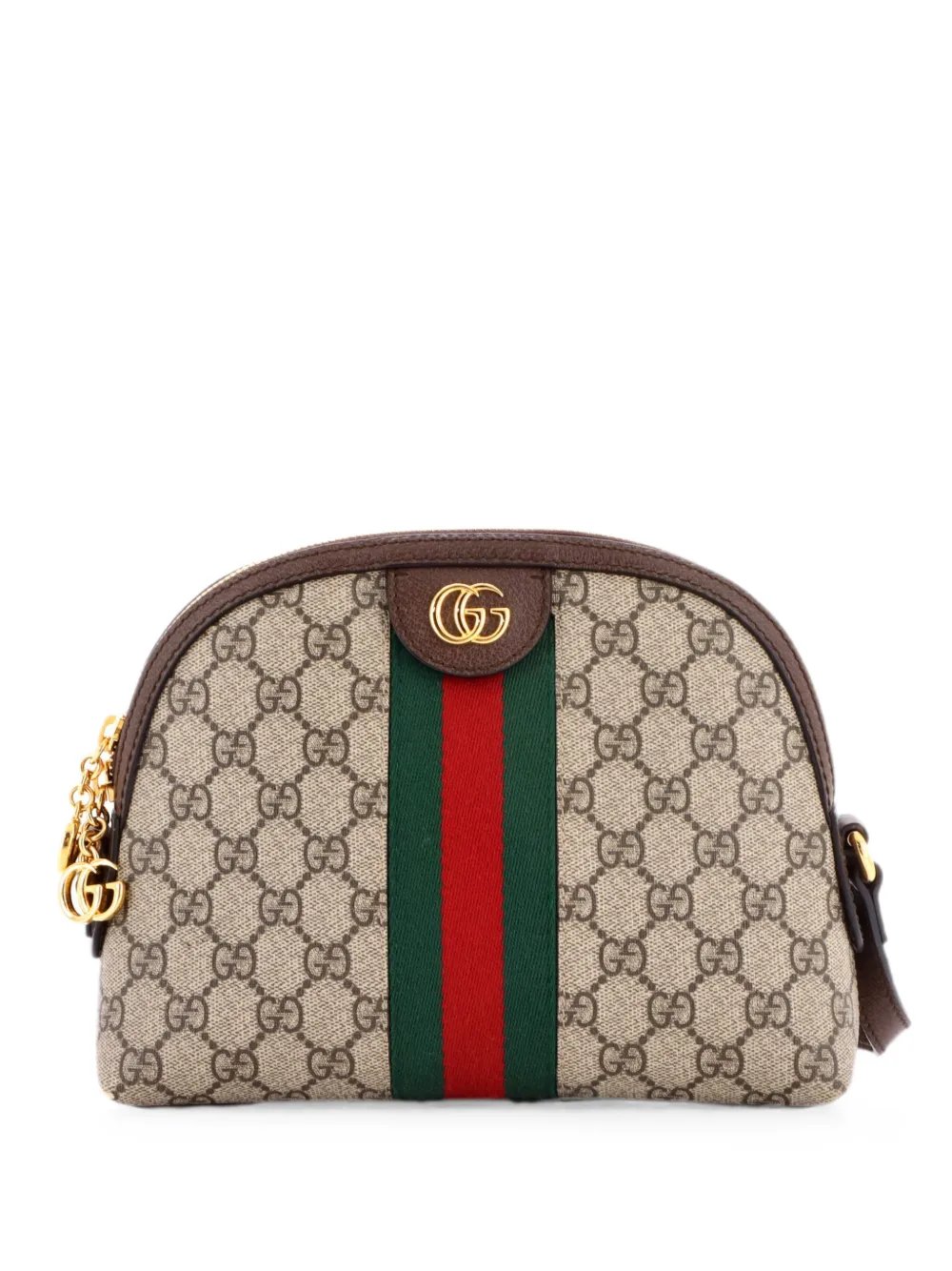 Ophidia Dome GG Coated Canvas Small shoulder bag
