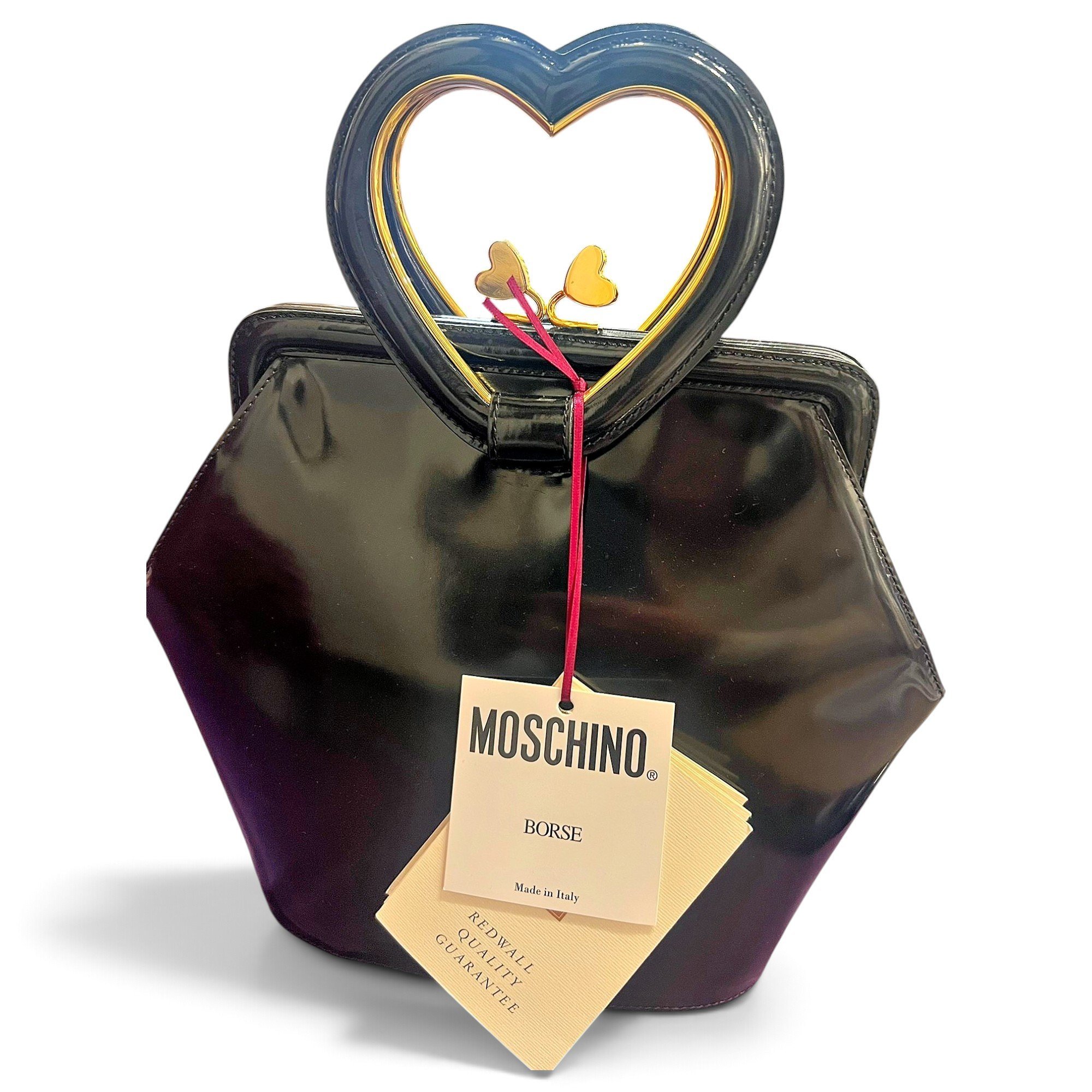 Moschino Patent leather handbag