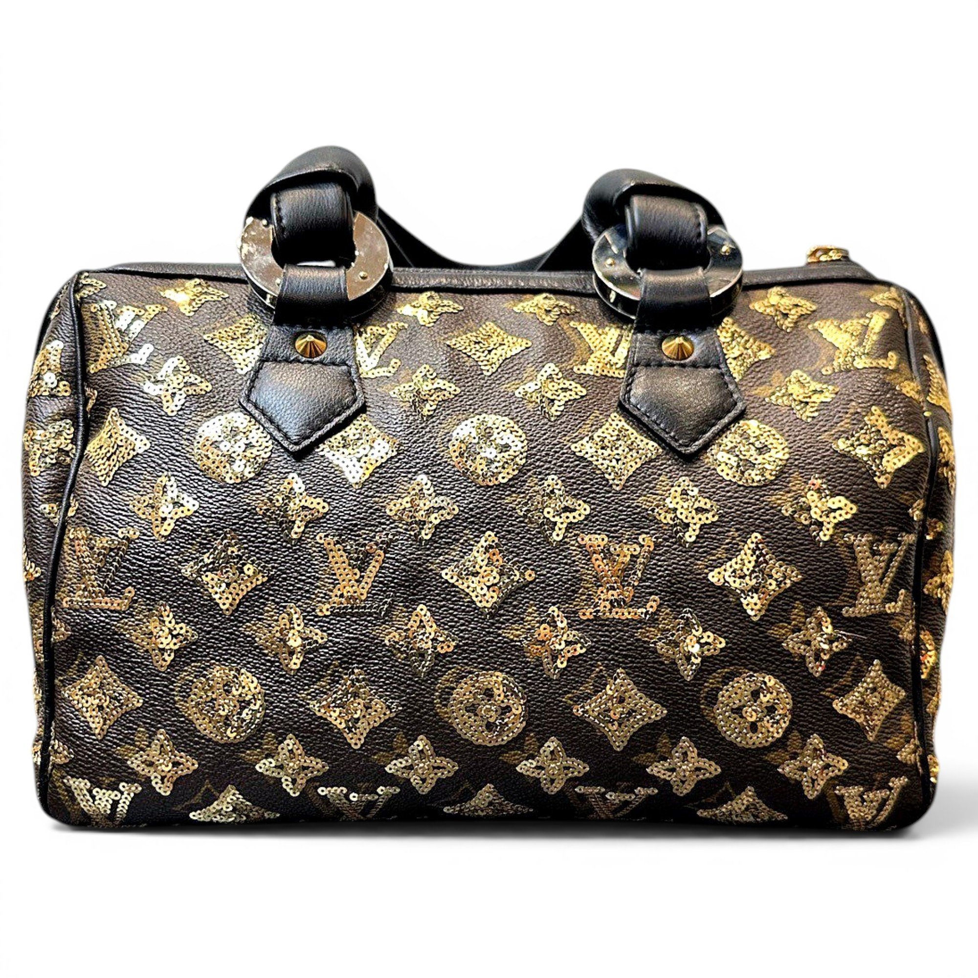 Speedy leather handbag