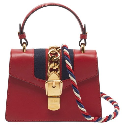 Sylvie leather satchel