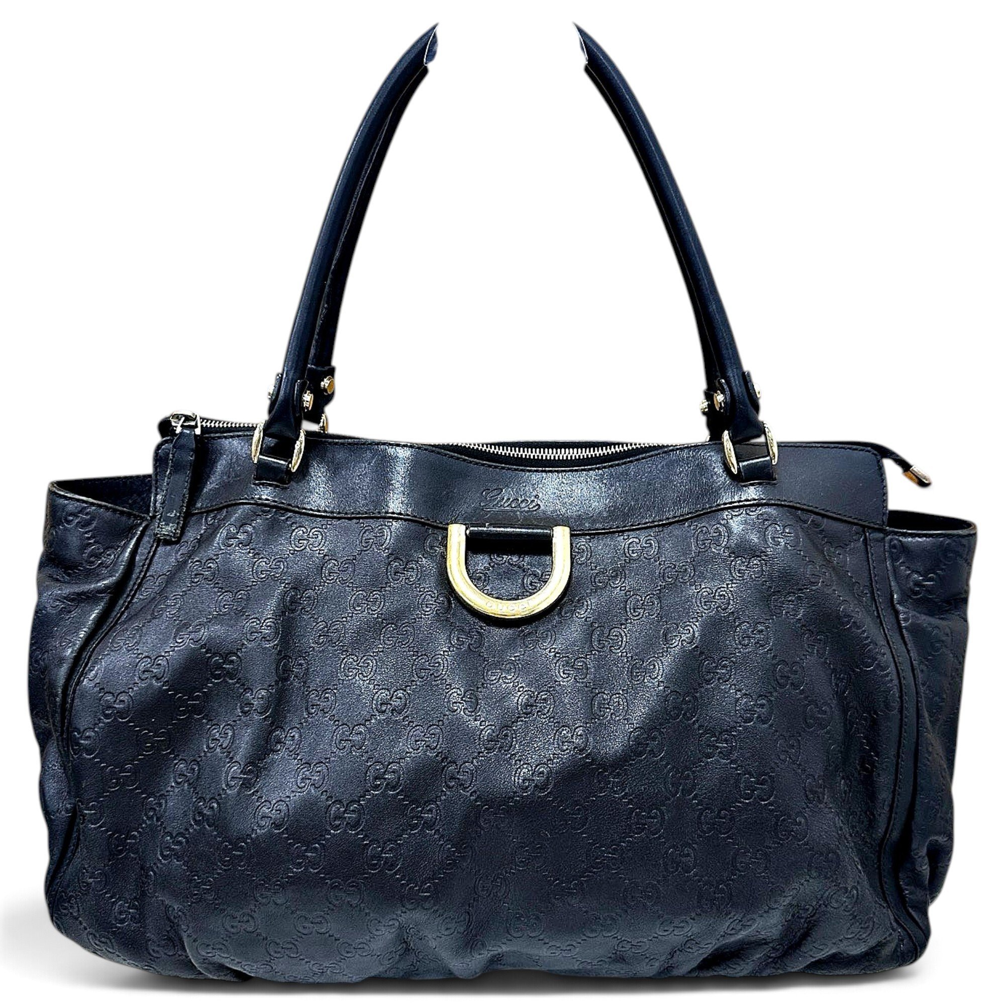 D-Ring leather tote