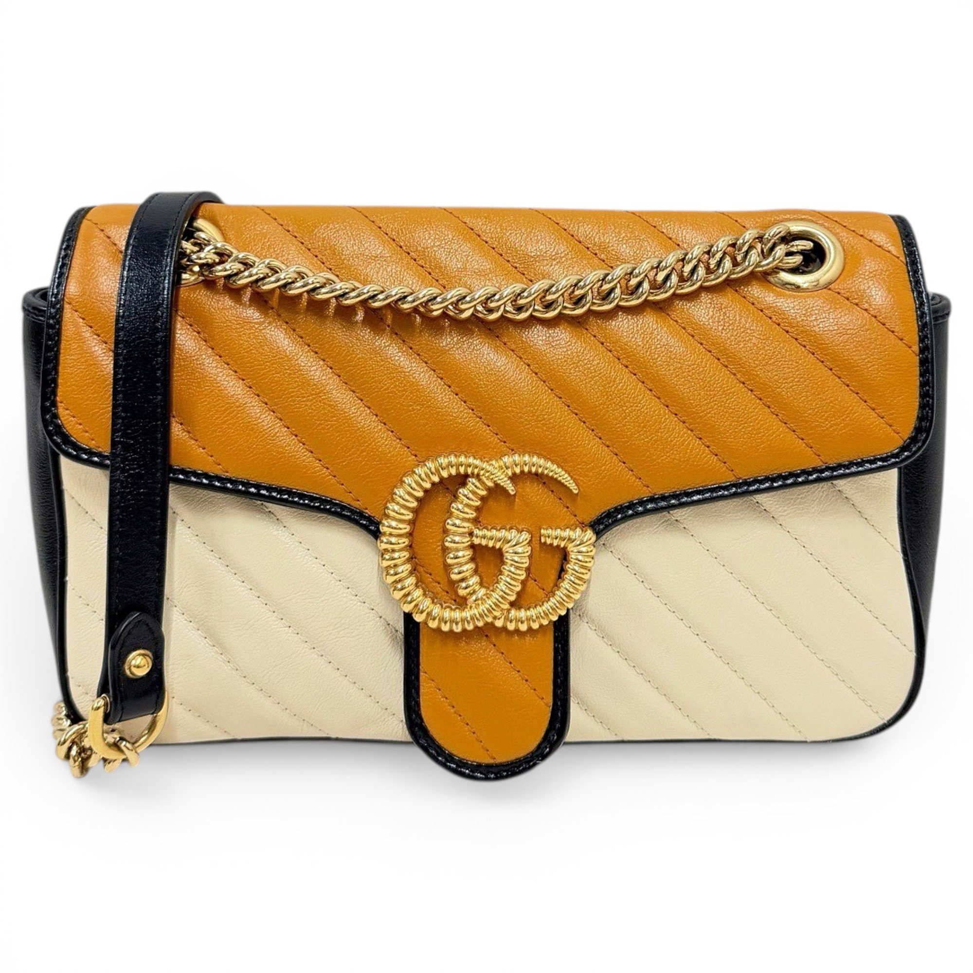 GG Marmont Flap leather handbag