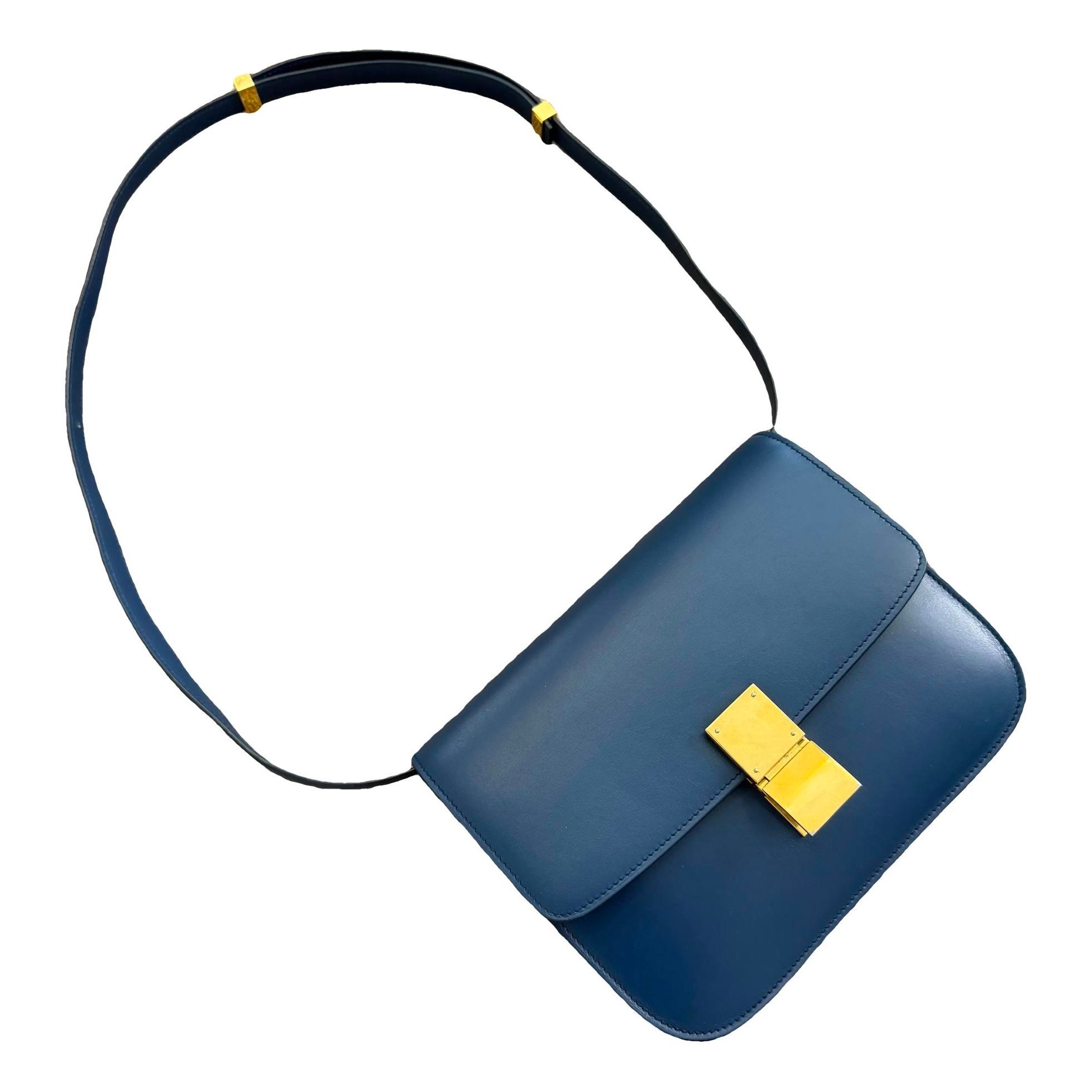Classic leather crossbody bag