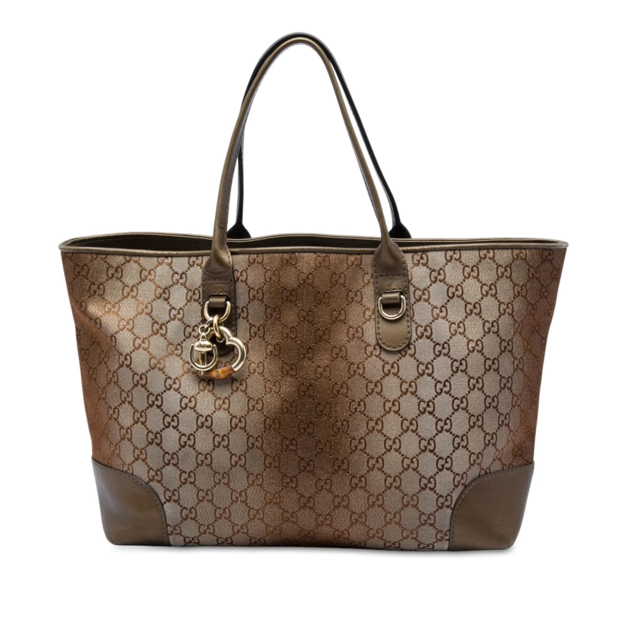 Gucci B leather handbag