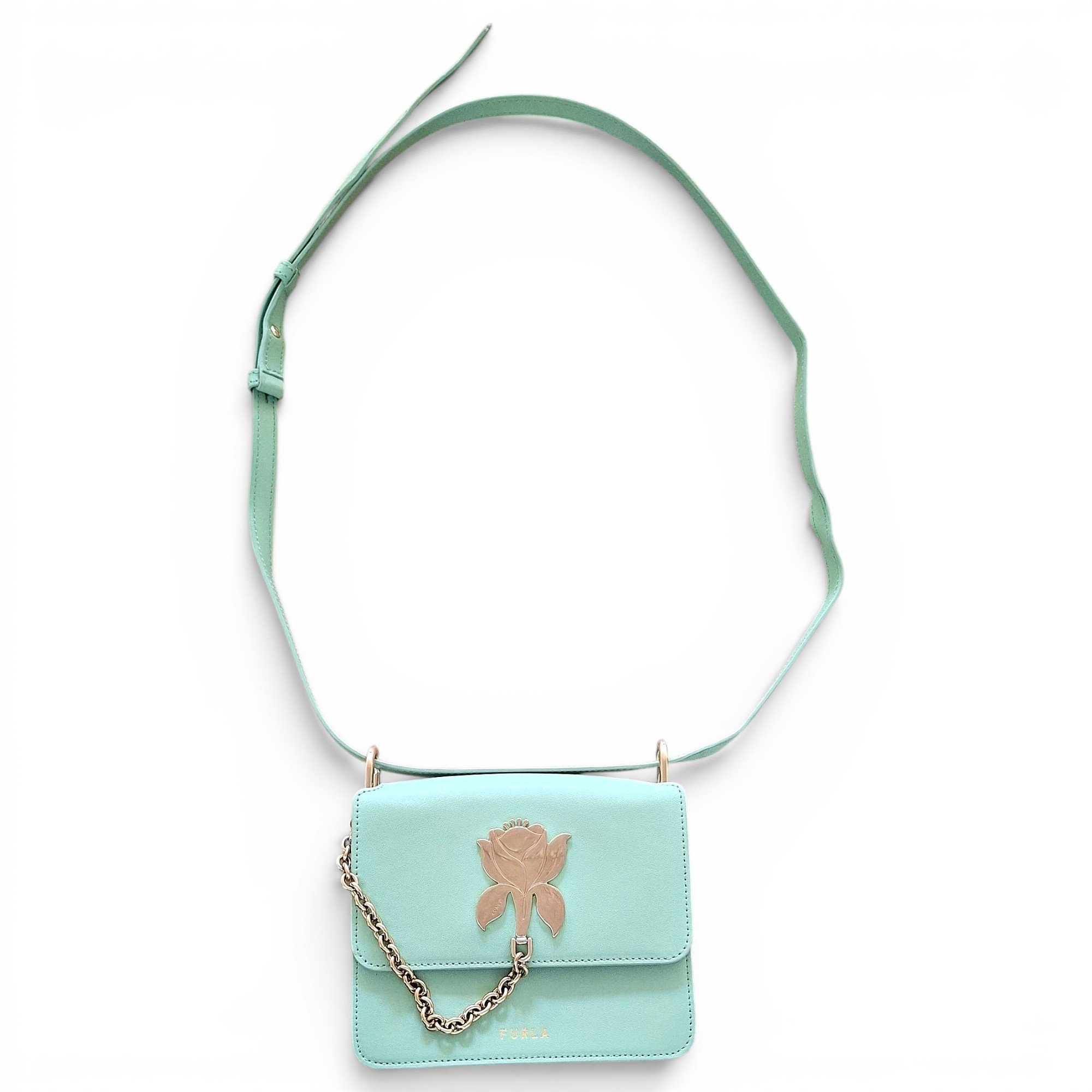 Leather crossbody bag