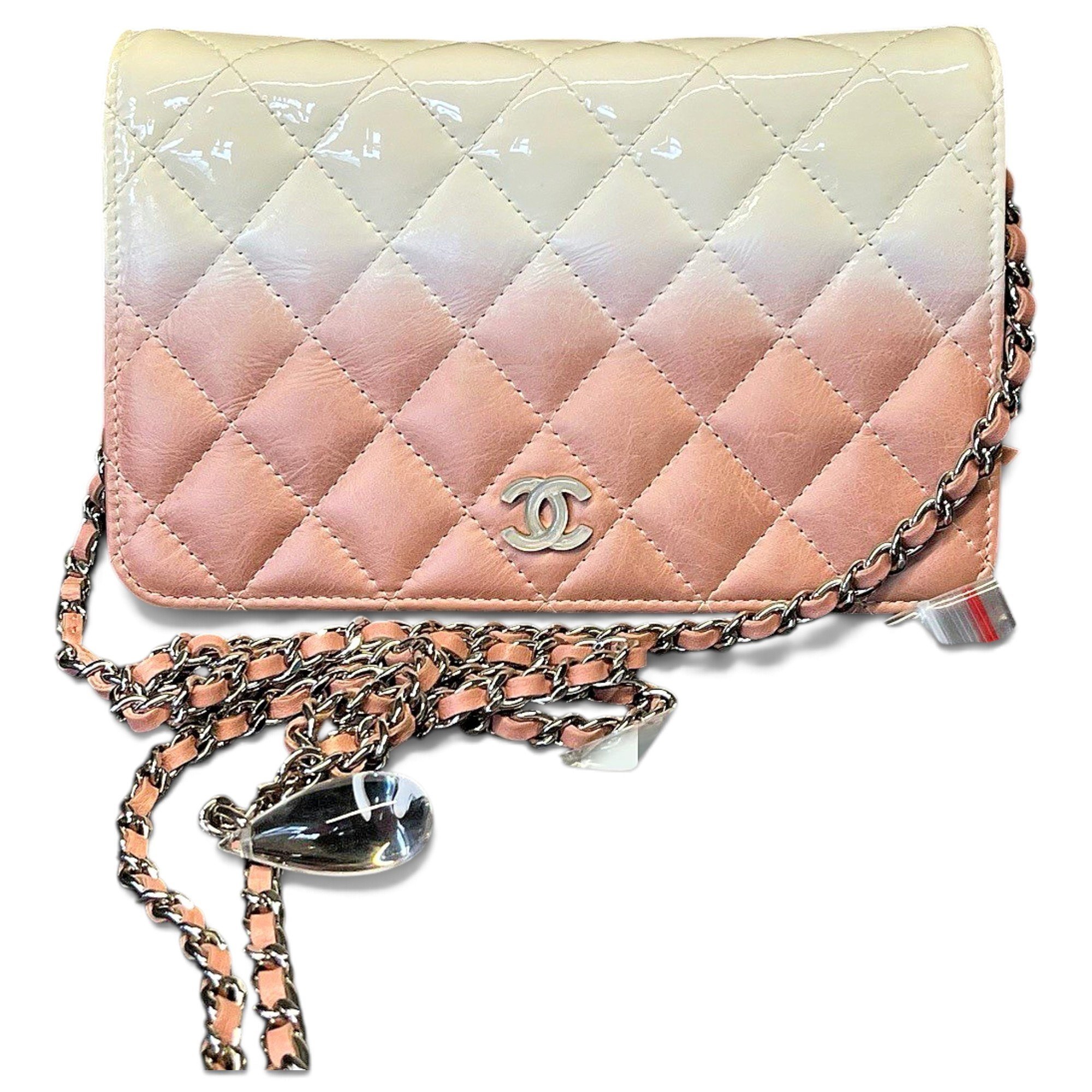 Wallet On Chain Timeless/Classique patent leather crossbody bag