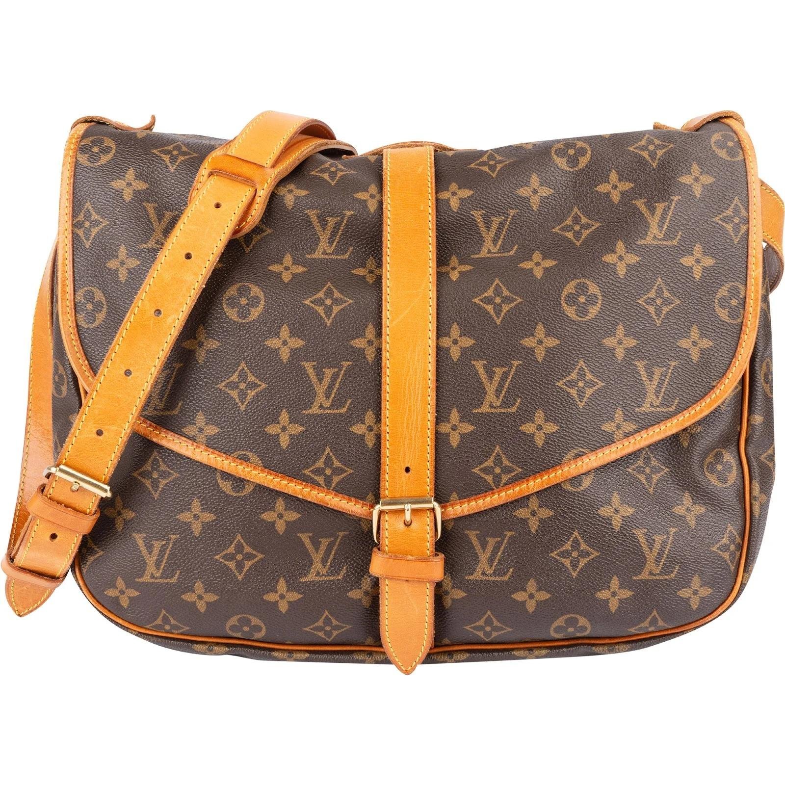 Saumur leather crossbody bag