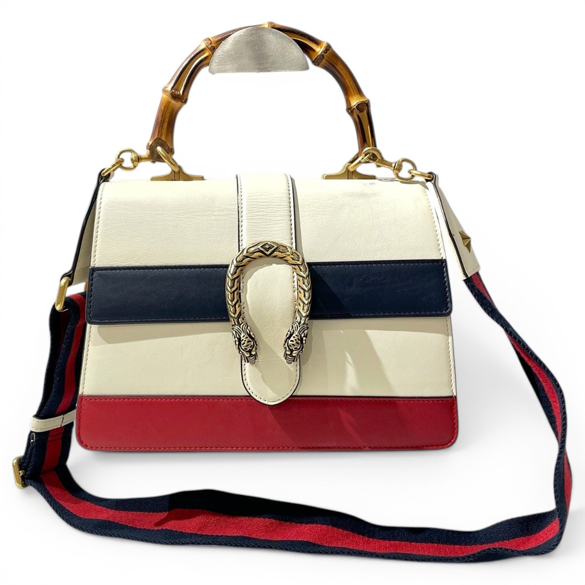 Dionysus Bamboo leather handbag