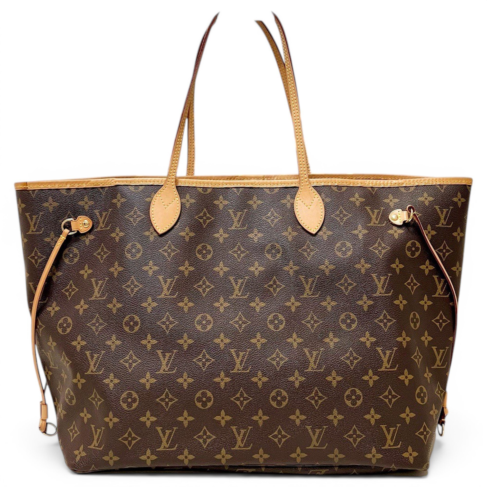 Neverfull leather tote