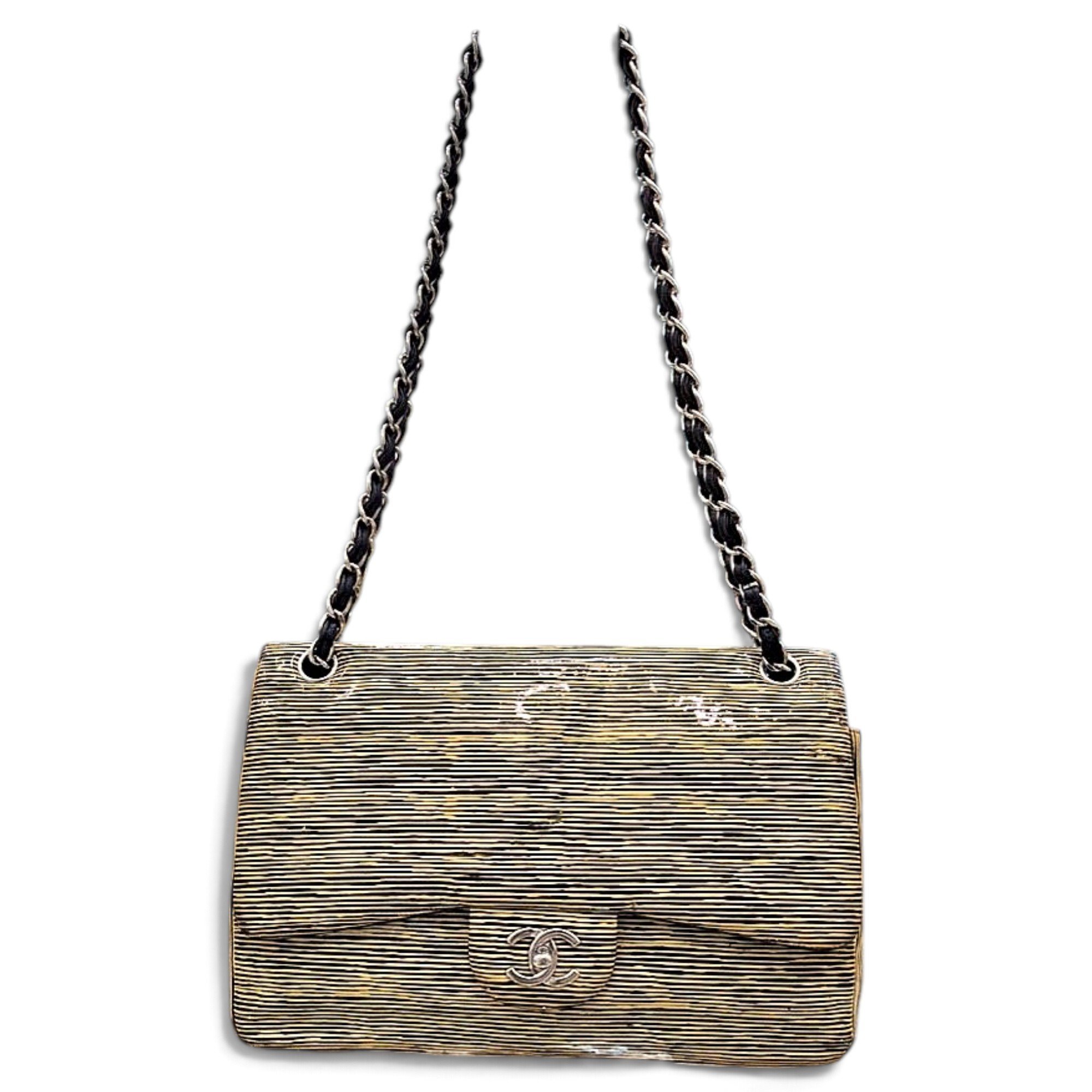 Timeless/Classique patent leather handbag