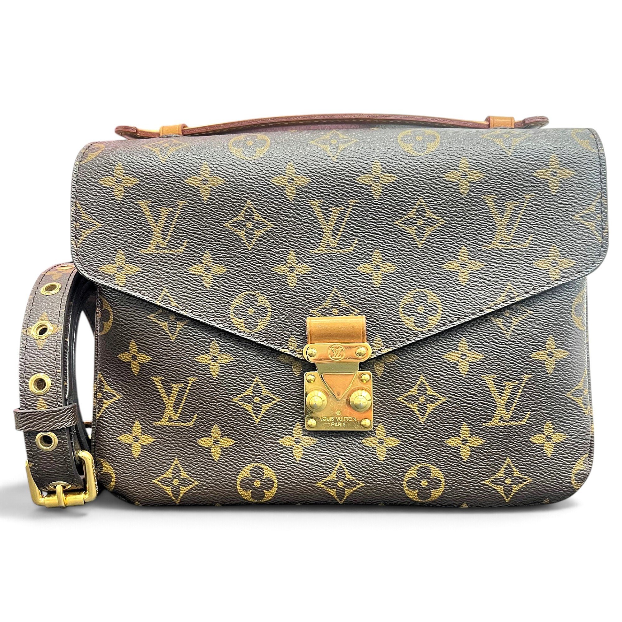 Metis leather handbag