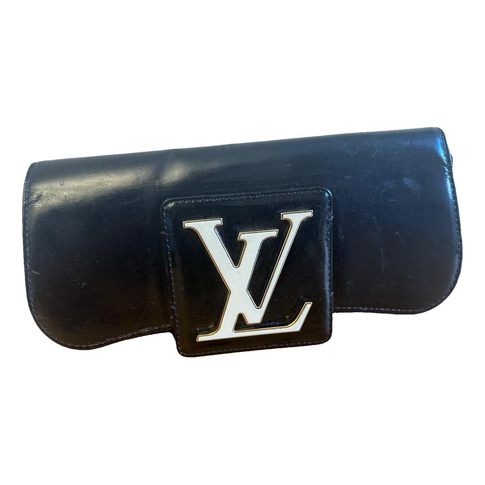 Sobe patent leather clutch bag