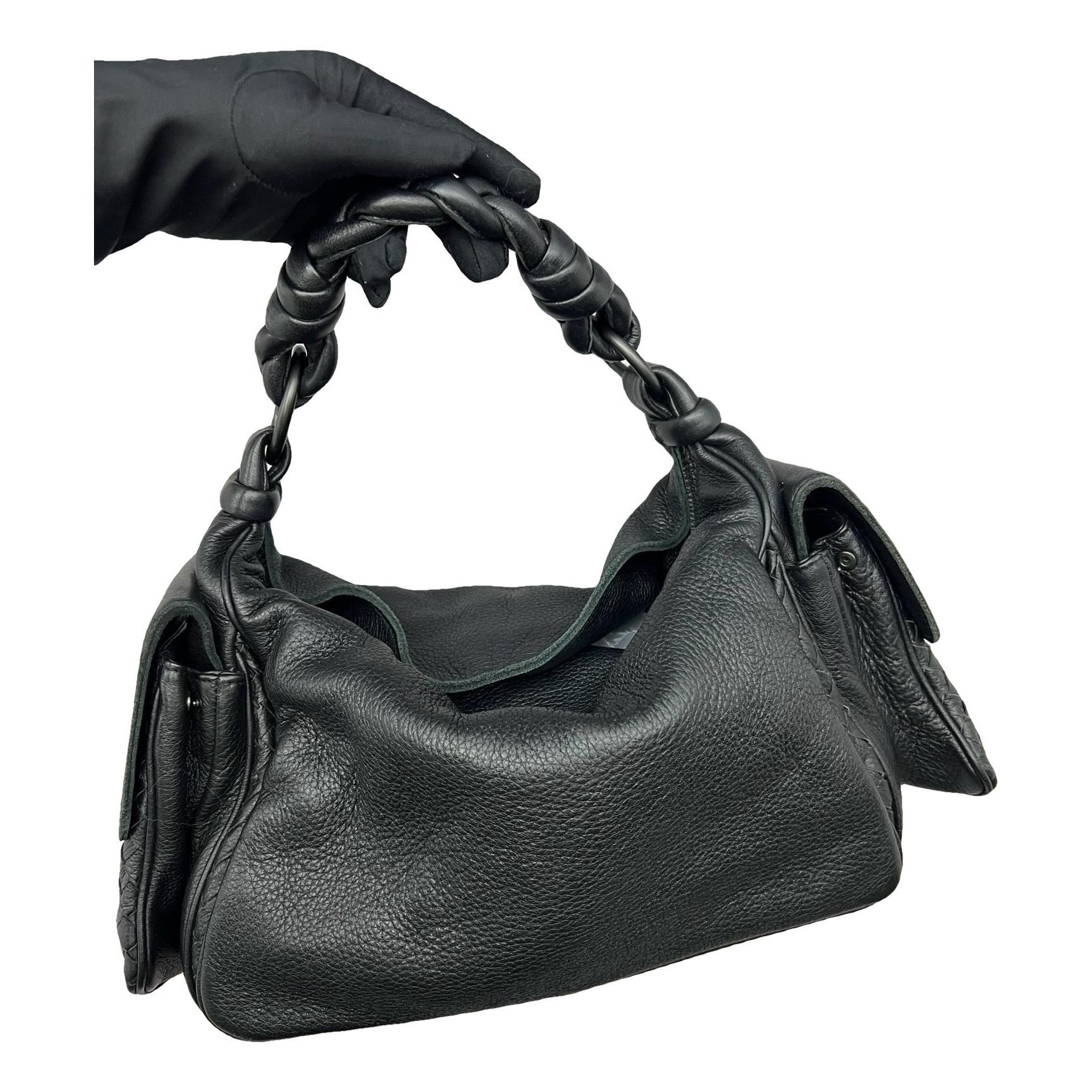 Leather handbag