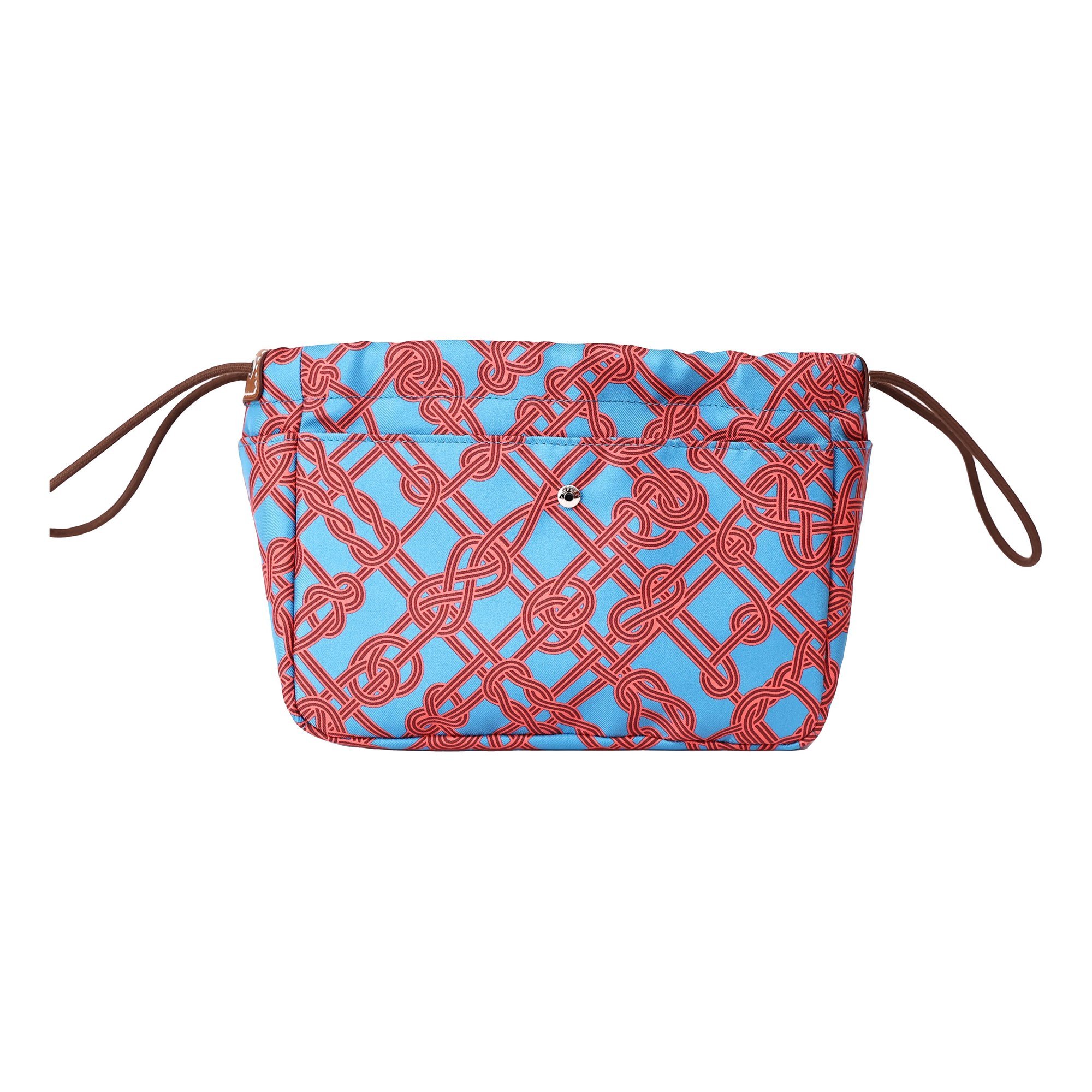 Silk clutch bag