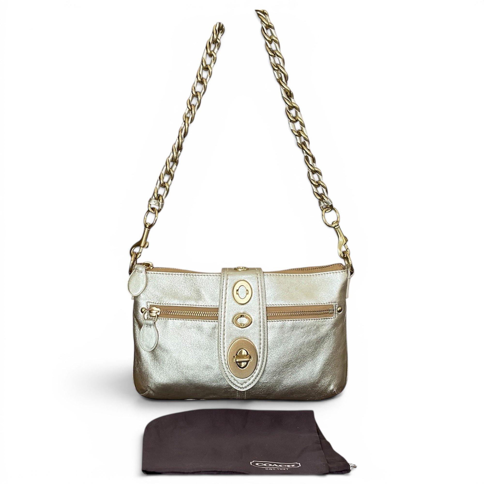 Leather handbag