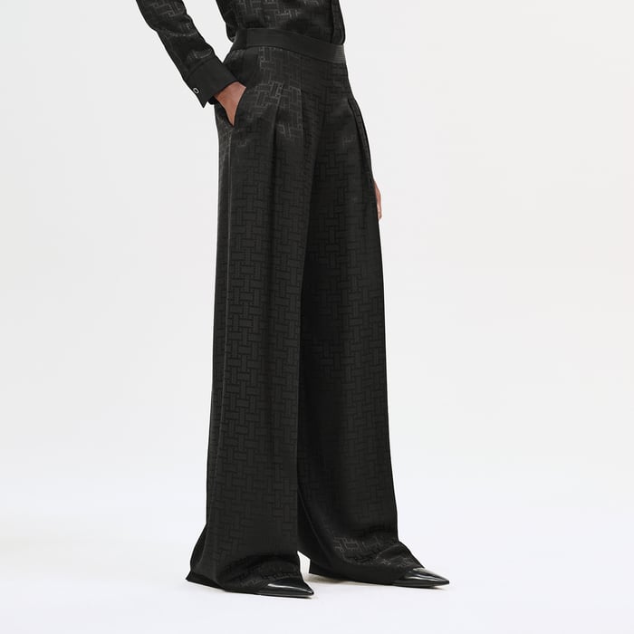 Noir "Mosaique" Pants