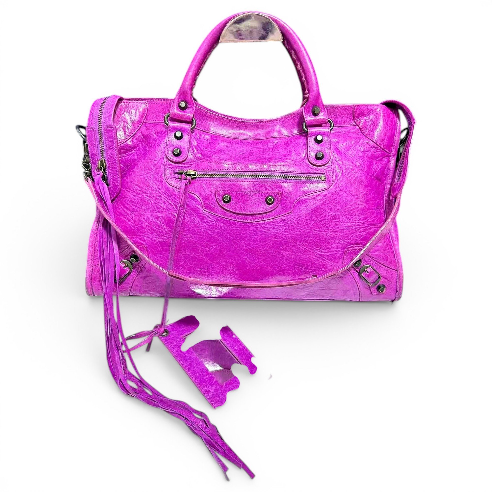 Balenciaga City leather handbag