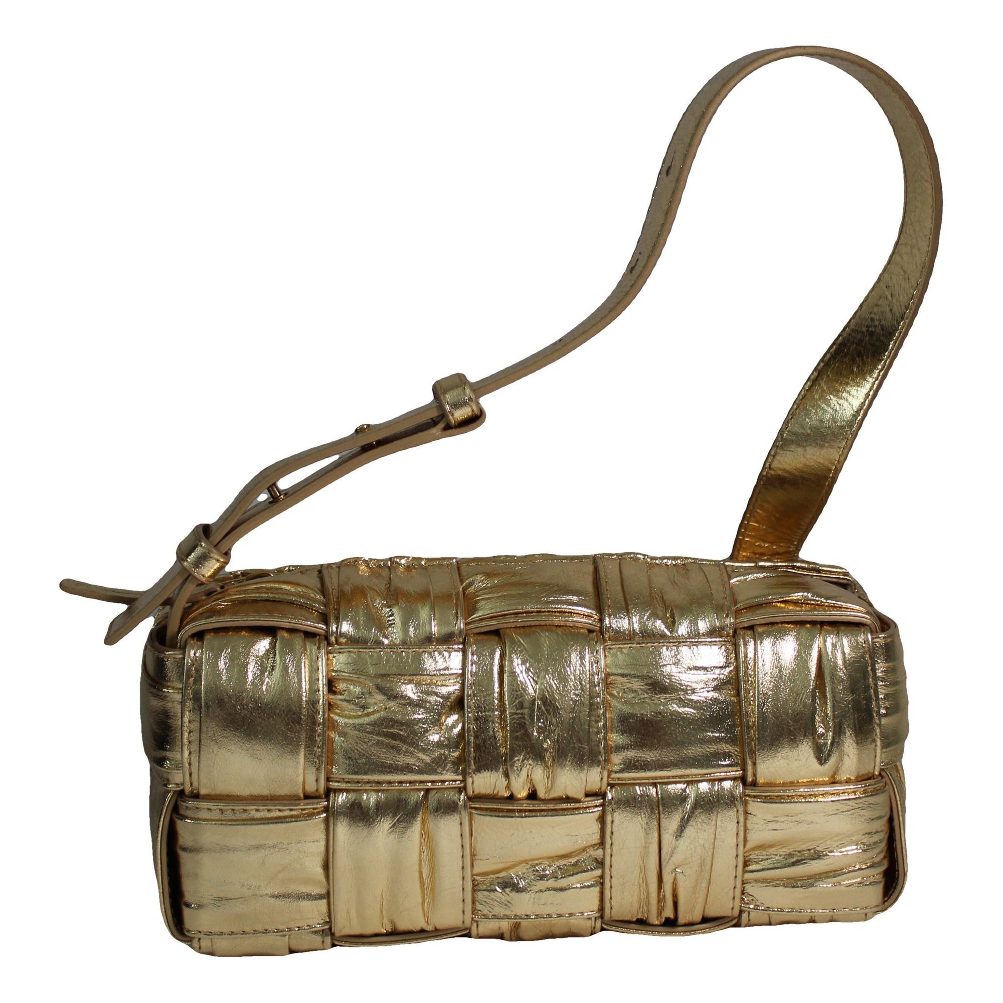 Bottega Veneta Brick Cassette leather handbag