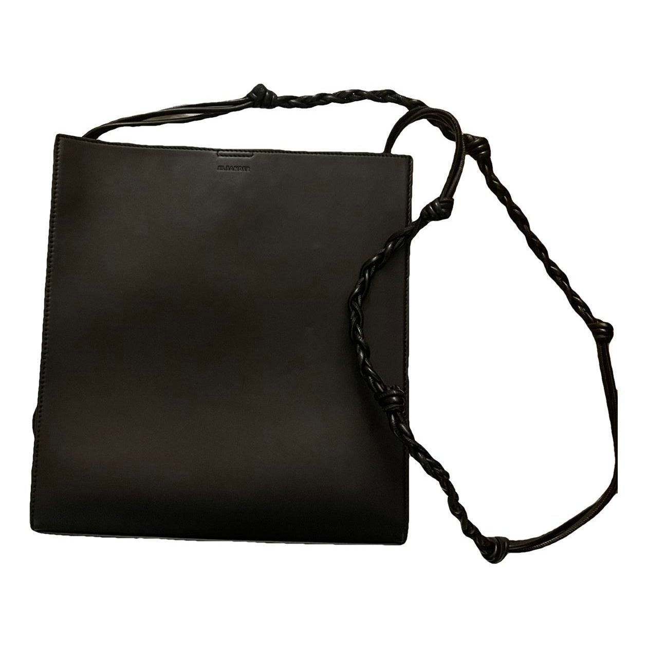 Jil Sander Tangle leather crossbody bag