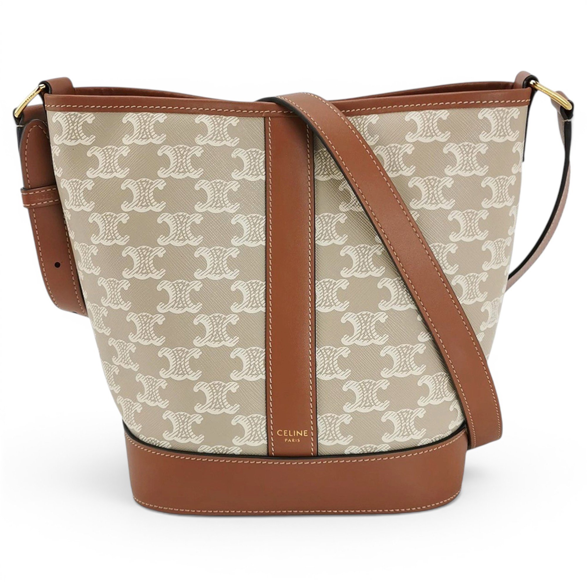 SAC SEAU leather handbag