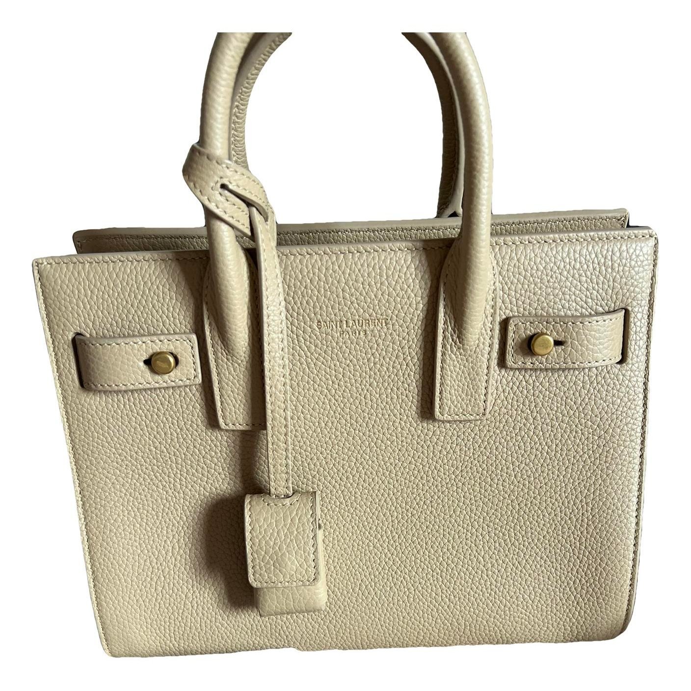 Sac de Jour leather tote