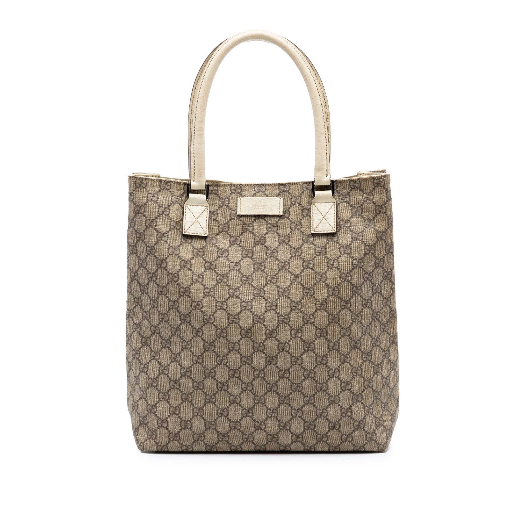 Leather tote