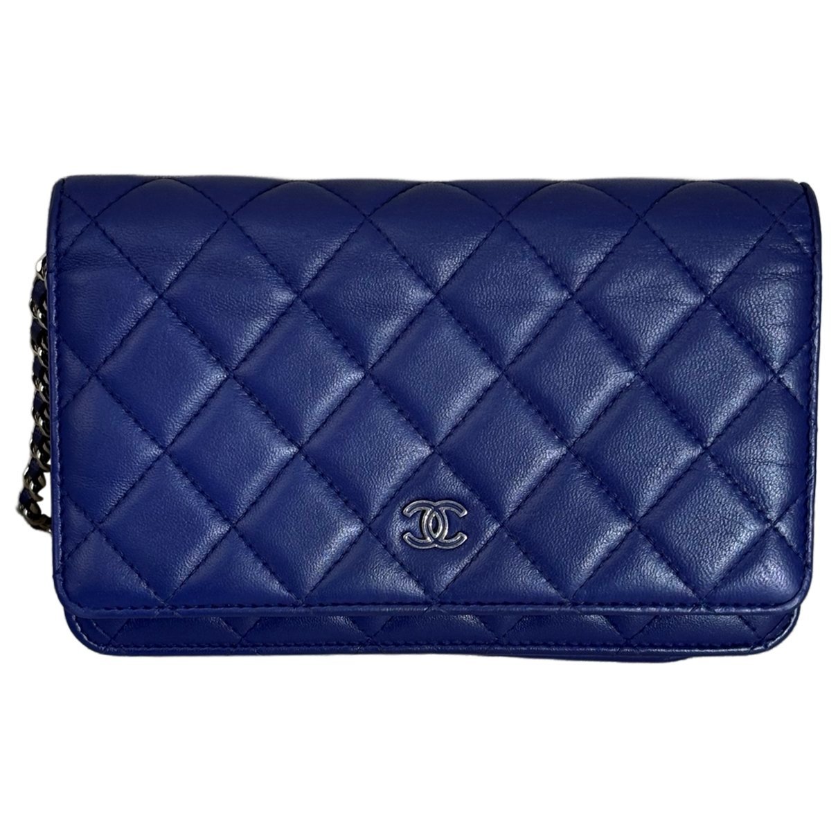 Wallet On Chain Timeless/Classique leather crossbody bag