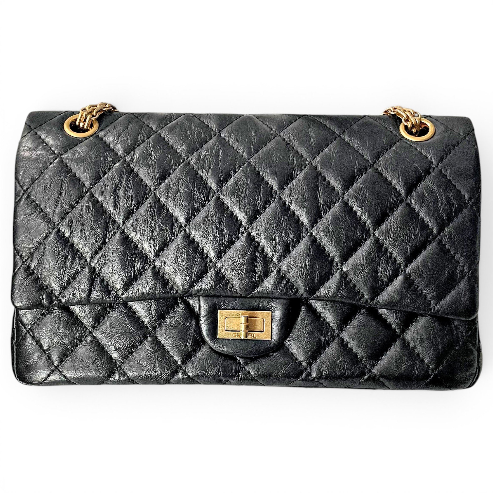 2.55 leather handbag
