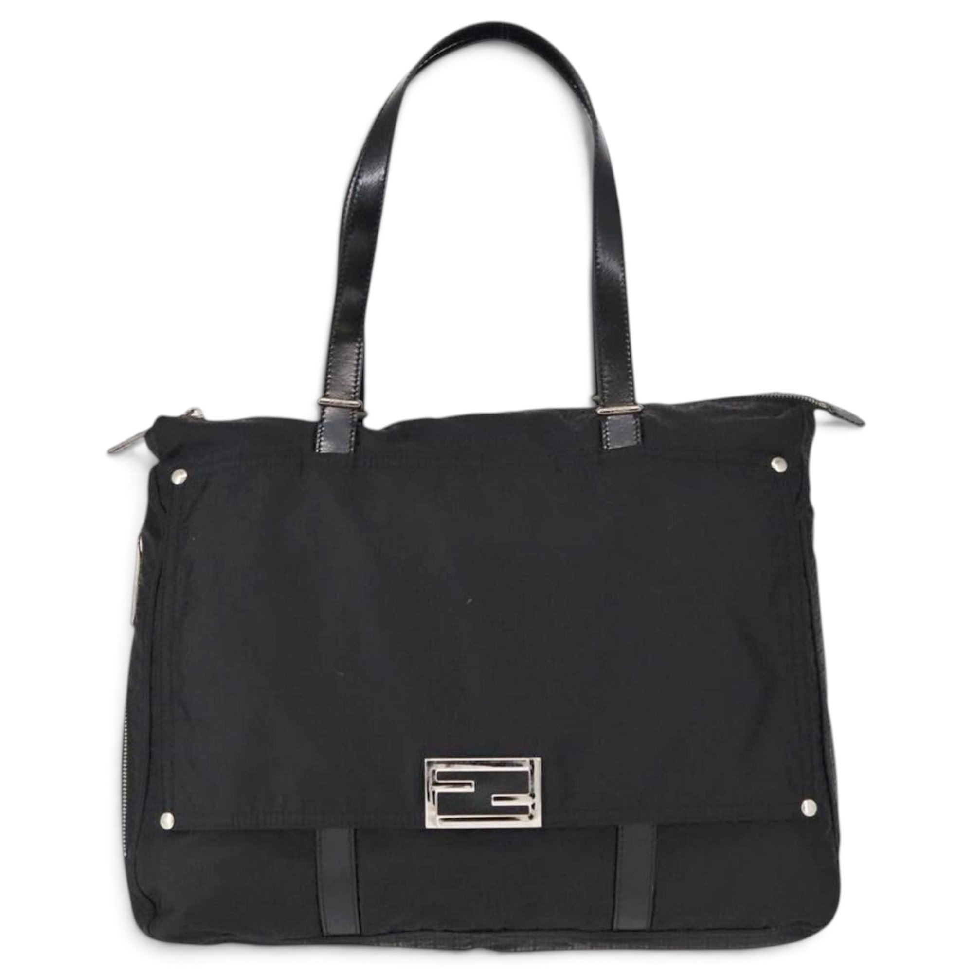 Leather tote