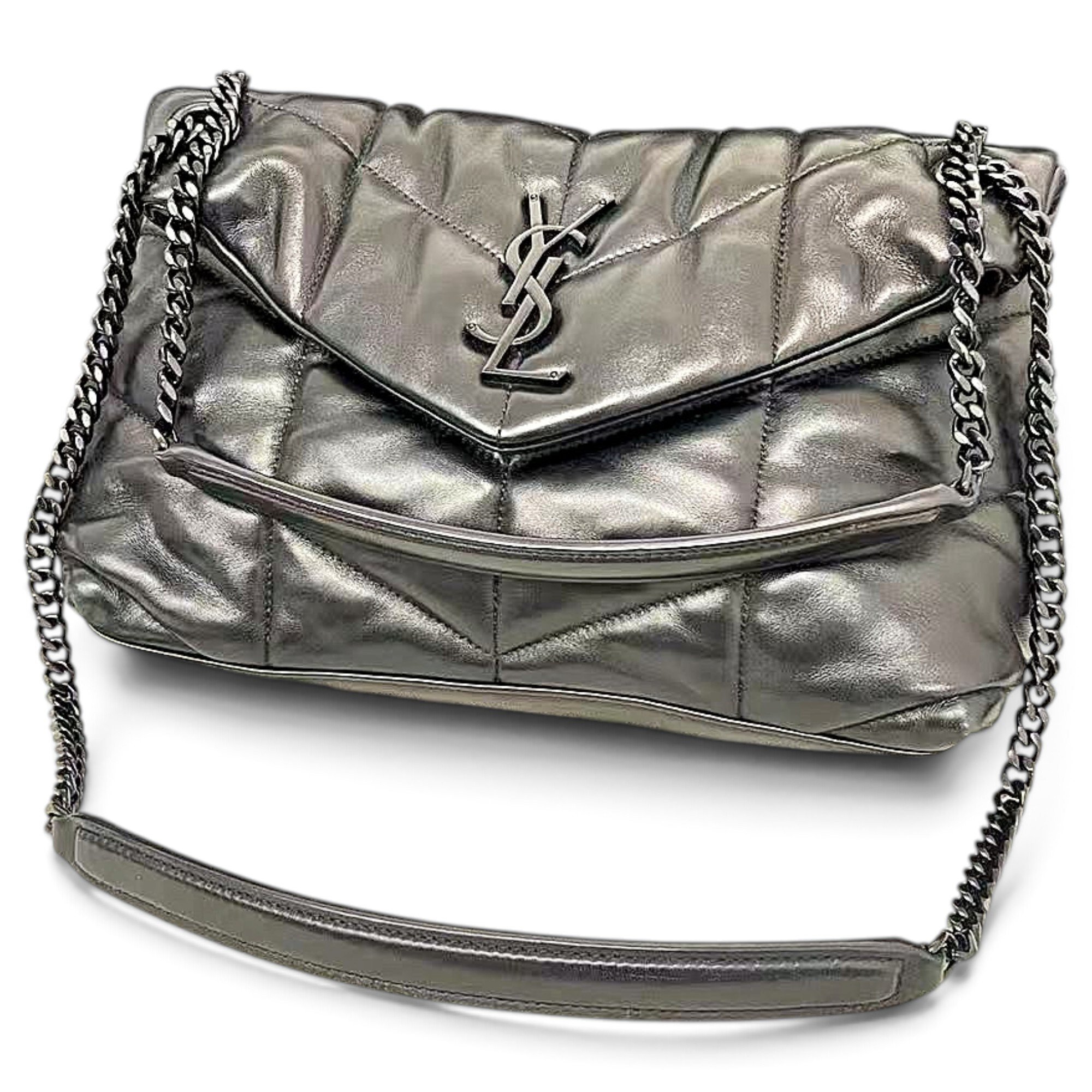Loulou Puffer leather handbag