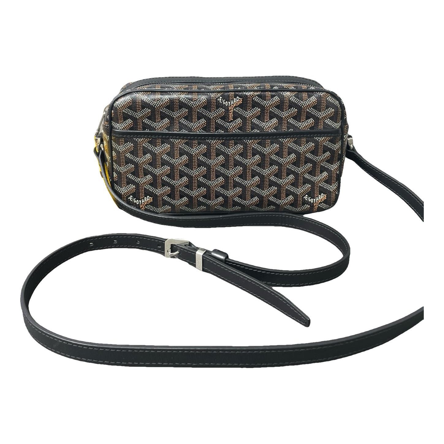 Goyard Cap vert cloth crossbody bag
