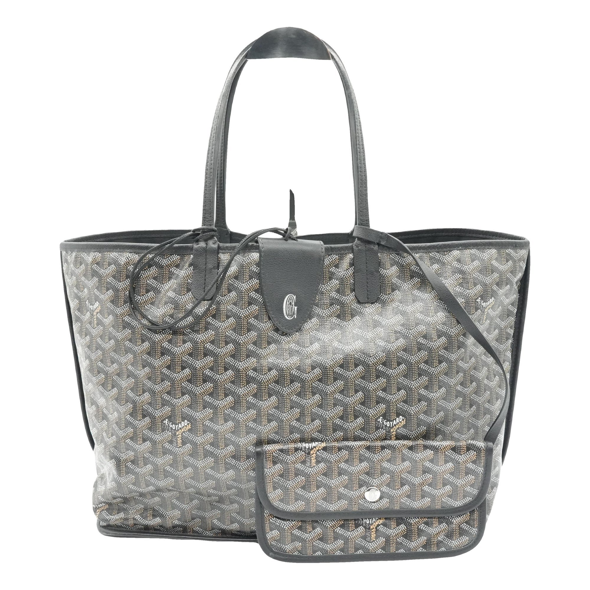 Goyard Anjou leather tote