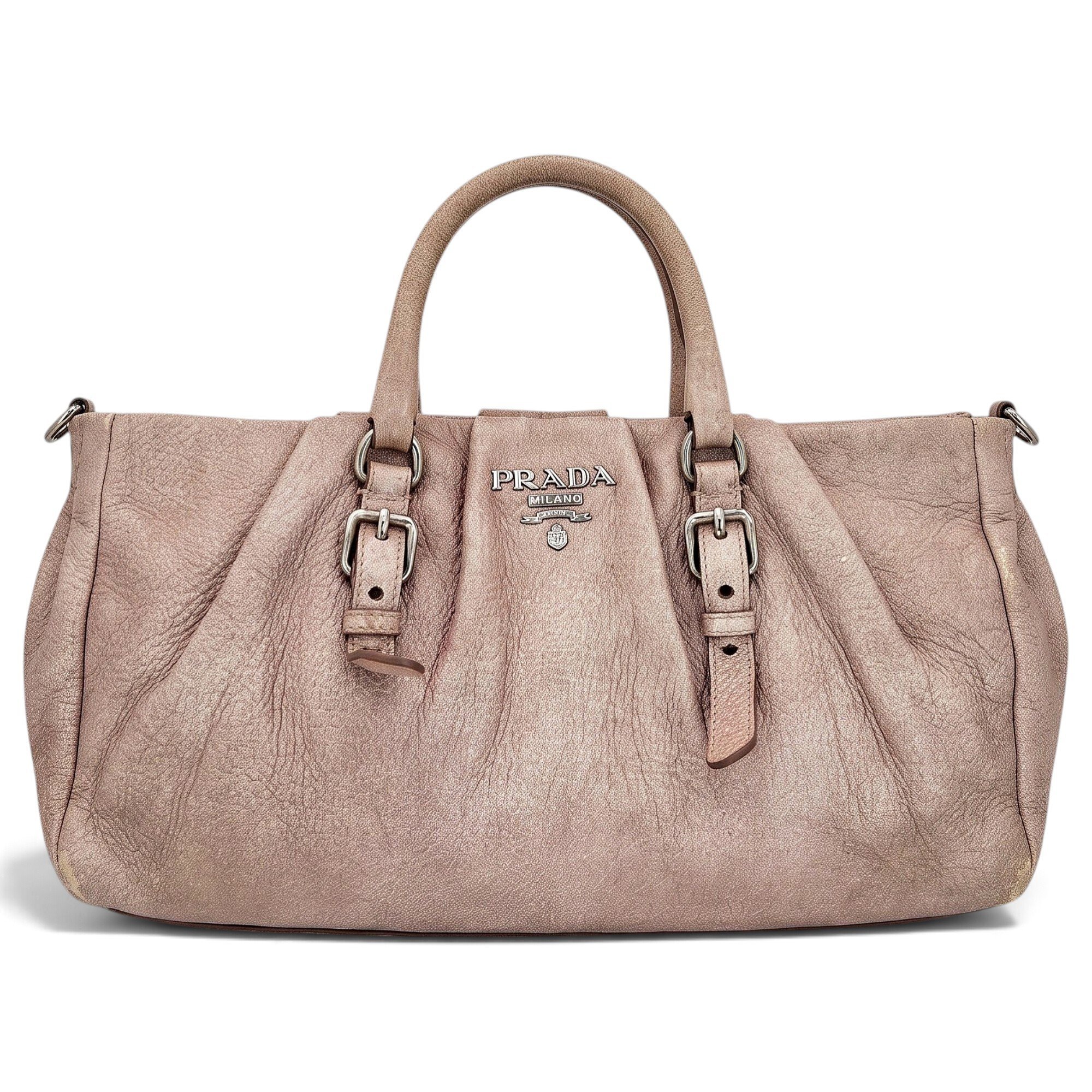 Leather handbag