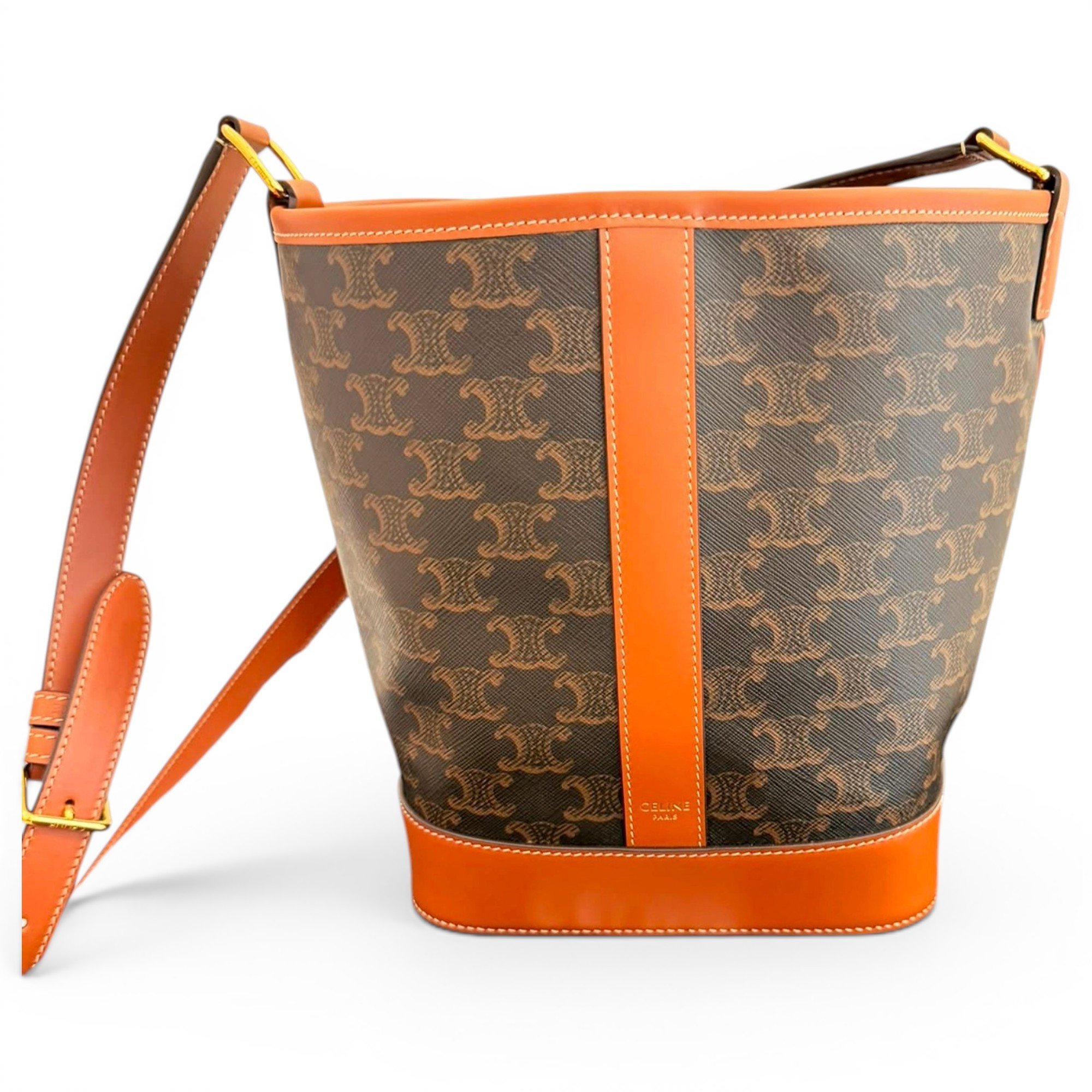SAC SEAU leather handbag