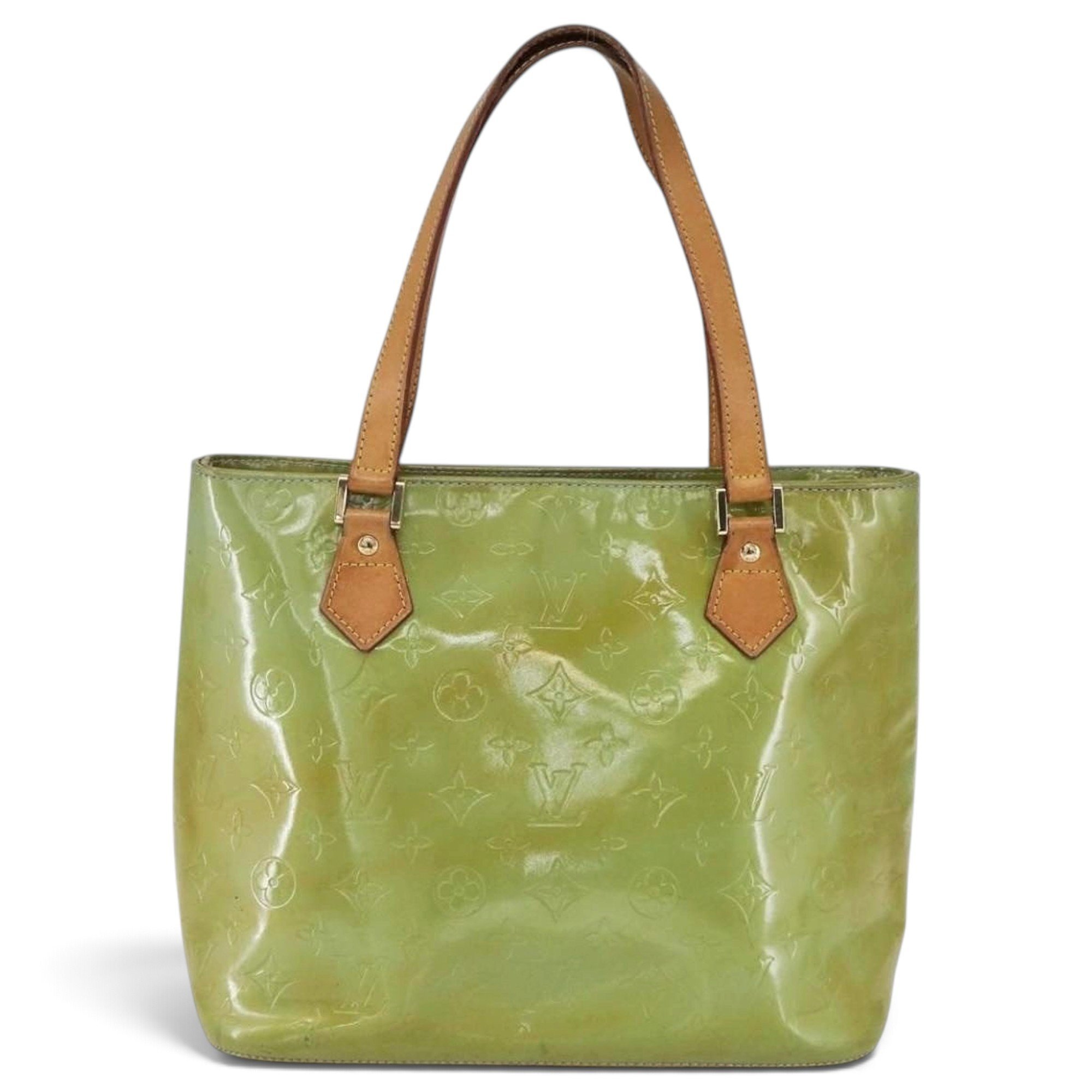 Houston patent leather handbag
