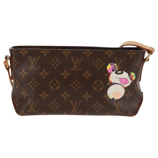 Trotteur leather handbag