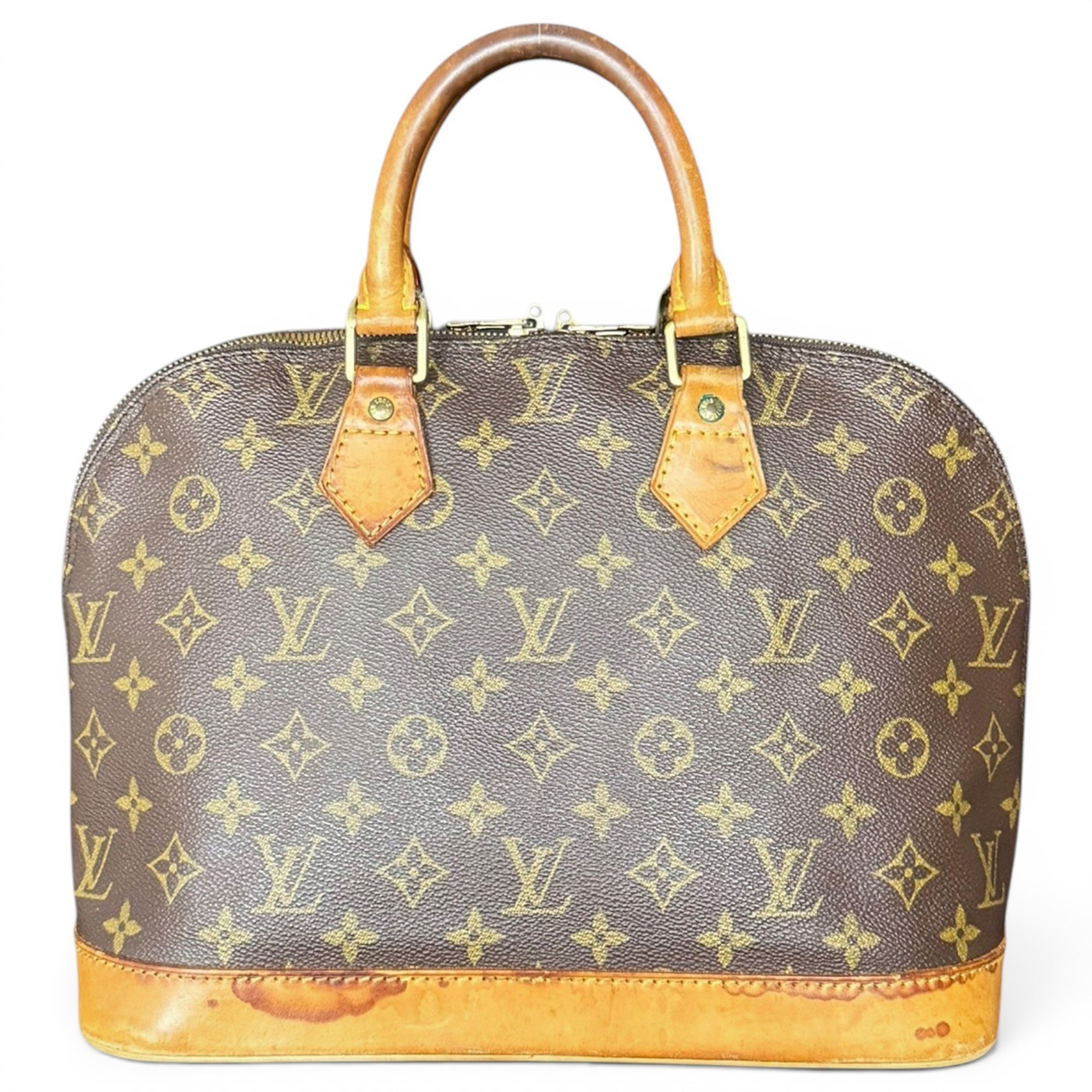 Alma leather handbag